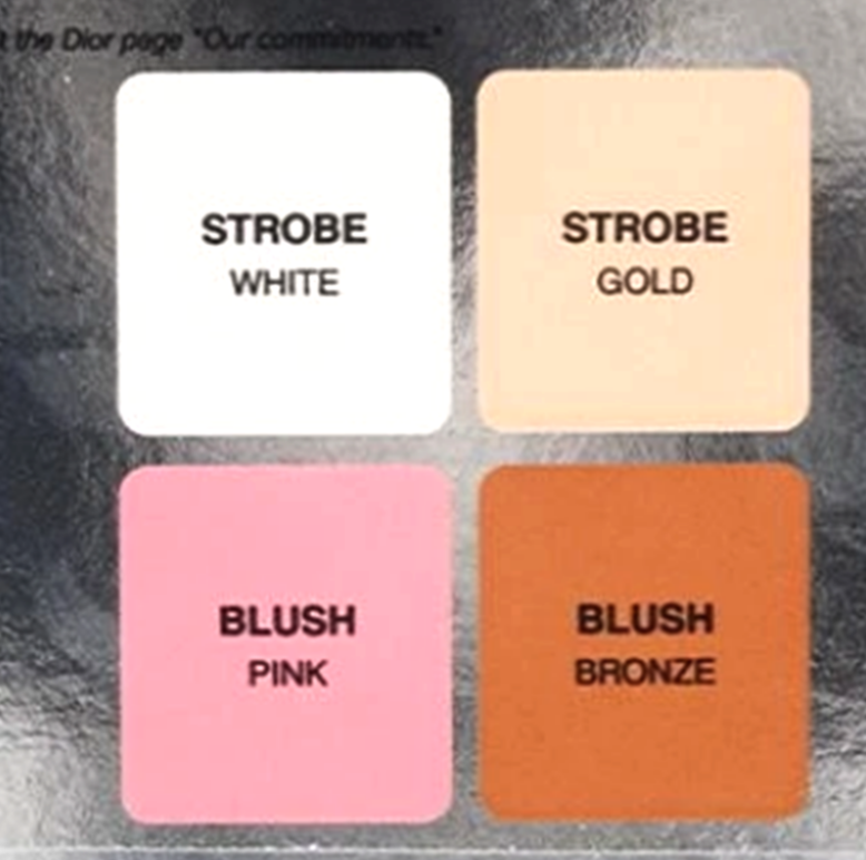 DIOR Backstage Glow Face Palette, Color: 001 Universal Glow | eBay