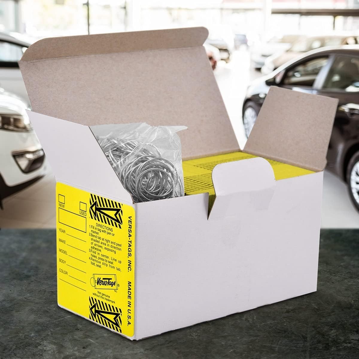 Durable Abrasion-Resistant Key Tags Set