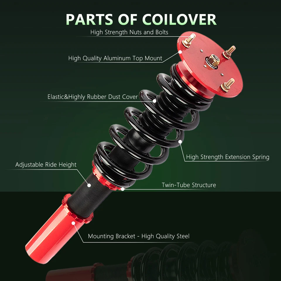 2004-2010 For BMW 525i 528i 530i 5 Series (E60) Coilovers Shock Suspension Kits - Изображение 2 из 4