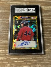 ✨2021 Blaze Jordan Leaf Draft Gold Rookie 1st Graded 10 RC Card 1 of 3!