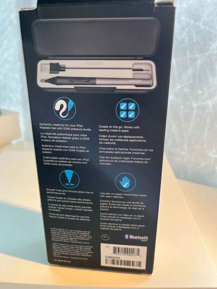 Wacom CS600PK Intuos Creative Stylus 2 nuevo en caja Foto 4 de 4