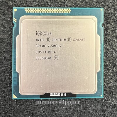 Lot of (2) Intel  Pentium  Processor G2020T (SR10G)