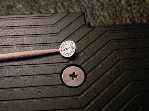 MSI Fragile Stickers,Warranty Stickers Labels For Asus Acer HP Lenovo Use Screw - Picture 6 of 7