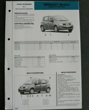Revue technique Renault MODUS