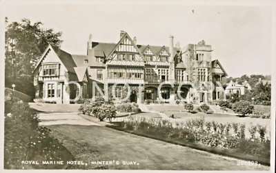 RPPC Royal Marine Hotel Hunter's Quay Dunoon Argyll Schottland Postkarte (117-A)