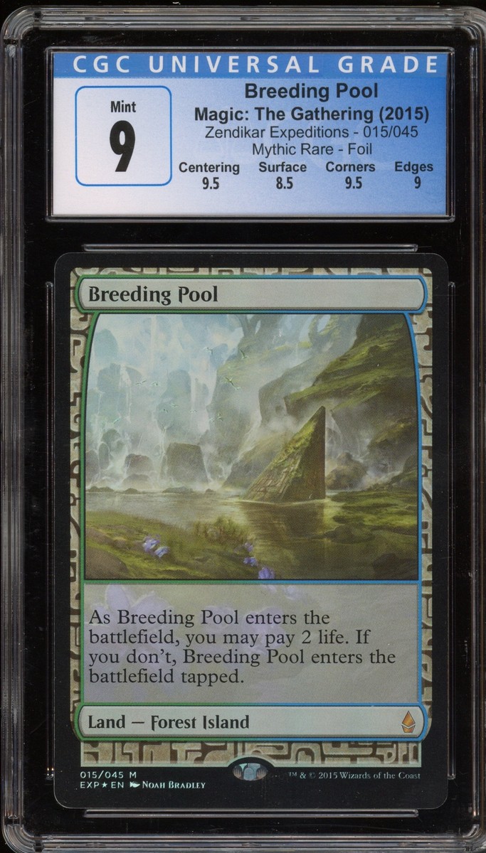 Magic MTG Breeding Pool Zendikar Expedit. Mythic Rare Foil