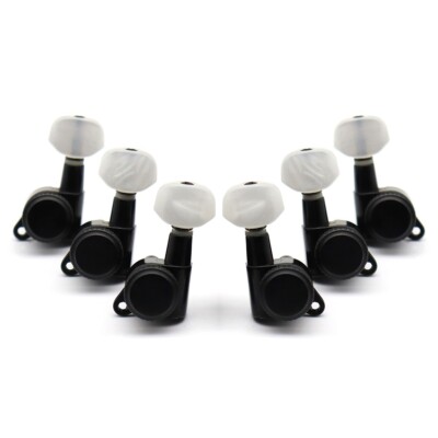 Wilkinson JNP7 3L3R Guitar Lock Tuners tuning peg machine head w/pearl botton