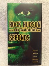 Seconds NEW SEALED VHS Rock Hudson in the John Frankenheimer film VERY RARE