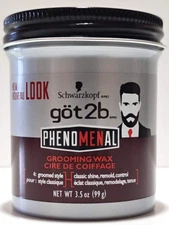Got2b - PhenoMENal Grooming Wax for Groomed Style - 3.5 oz