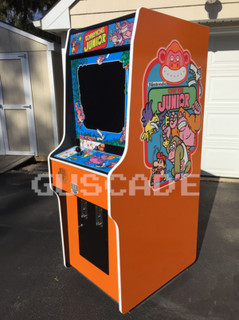 Donkey Kong Junior Arcade Machine JR DKJR NEW Full Size Plays 56 Games GUSCADE