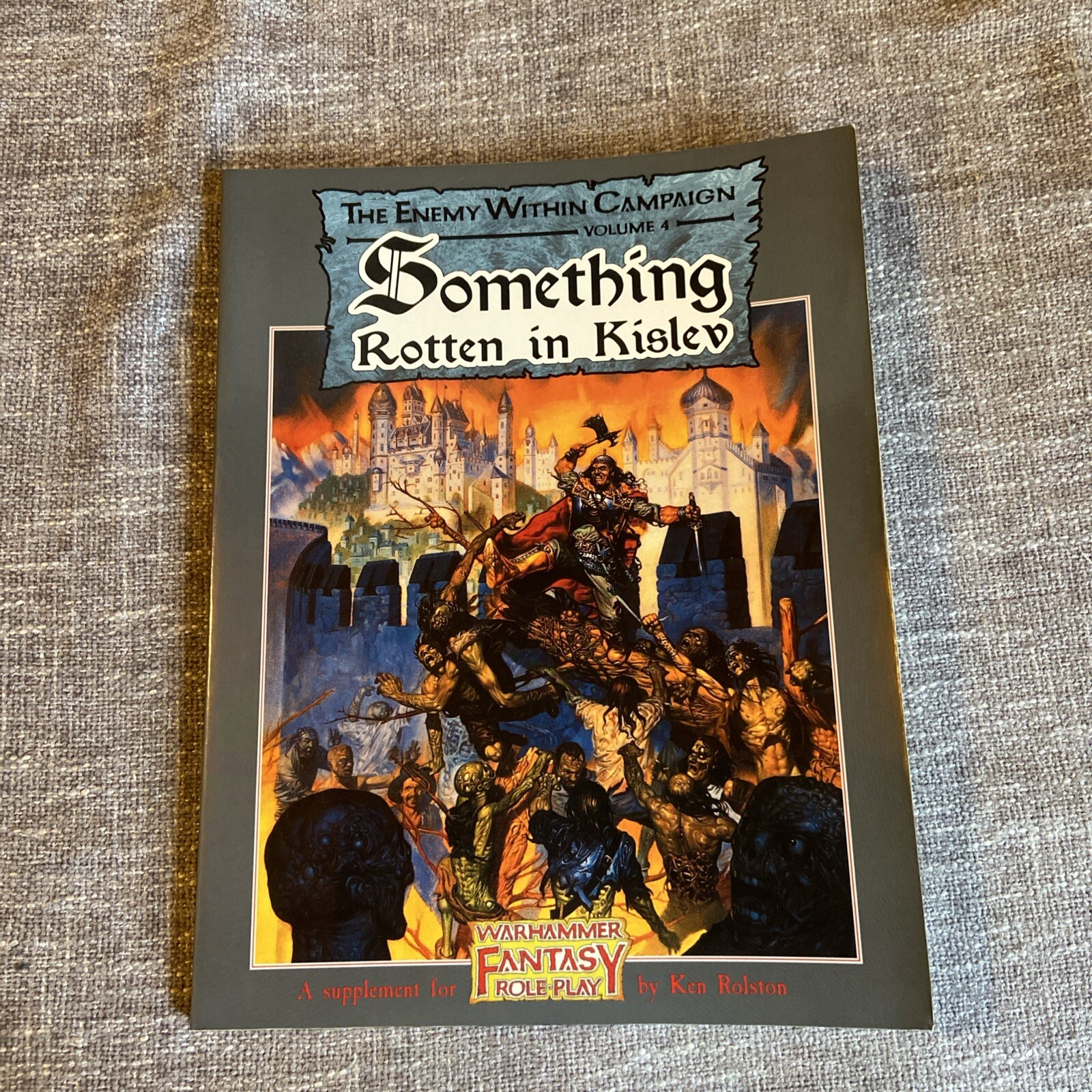 Warhammer Fantasy Role Play Something Rotten in Kislev Games Workshop Paperback