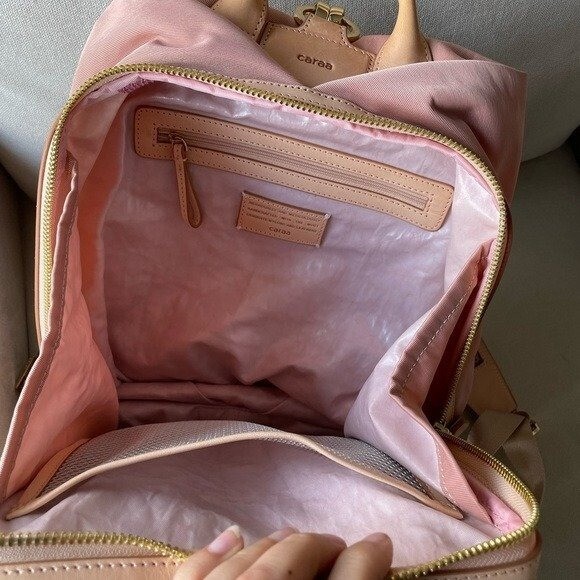 Caraa Blush Pink Medium Studio Bag in Vaqueta Caraa medium studio bag - Gem main image 2