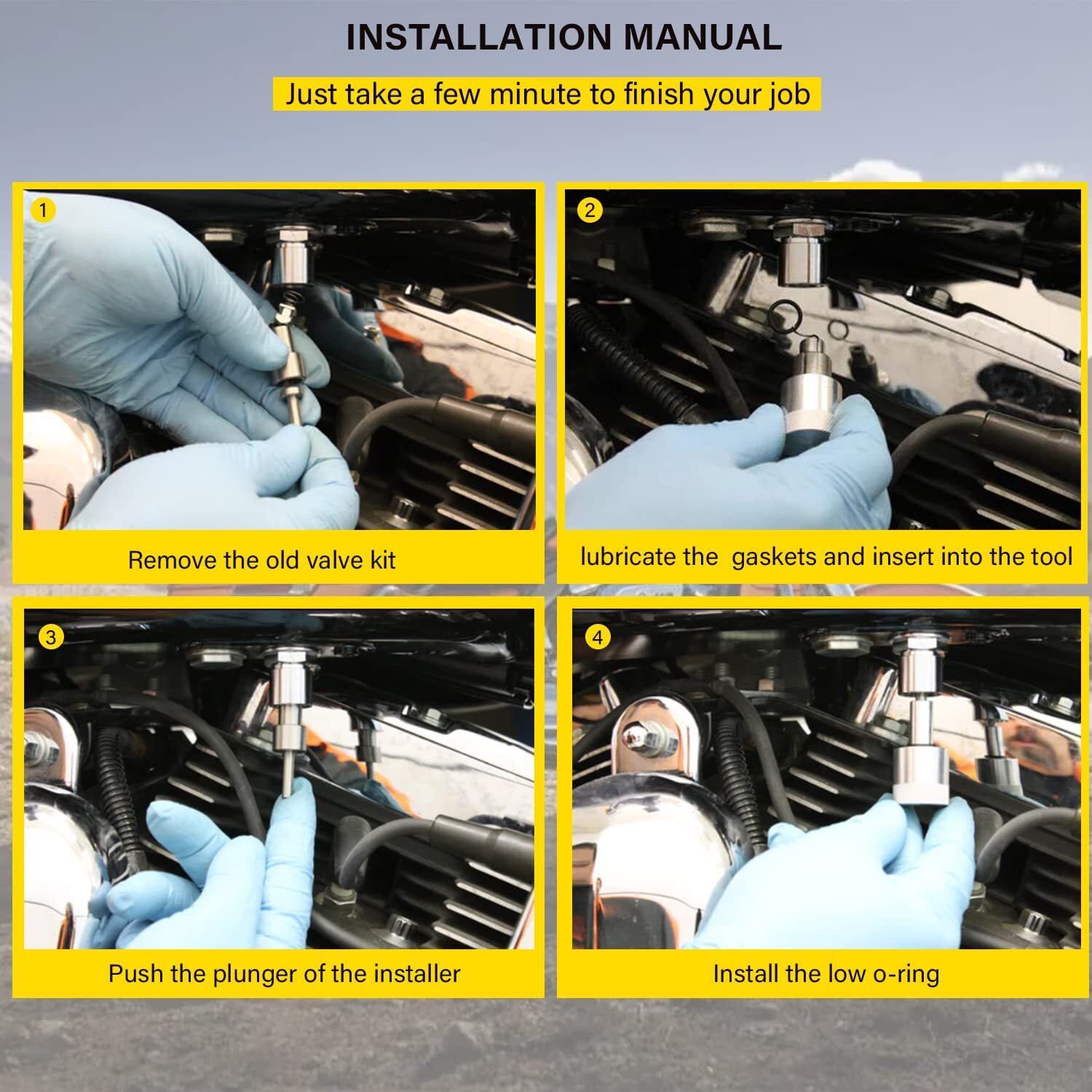 MC300 Fuel Check Valve Rebuild Kit for 20012022 Harley Davidson Check