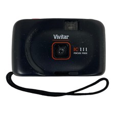Vivitar IC 111 Focus Free 35mm Black Film Camera