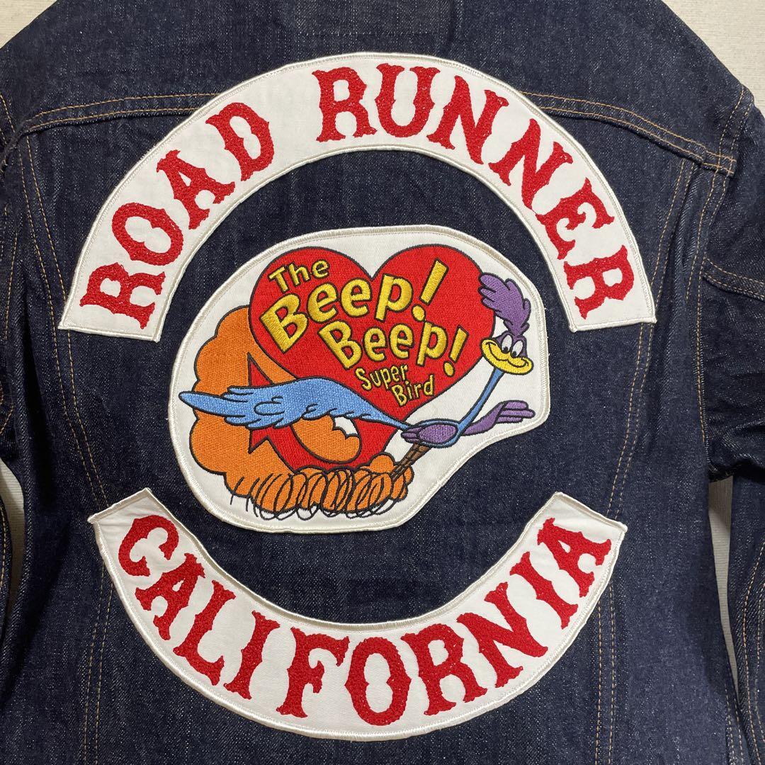 Sugar Cane Looney Tunes Collab Denim Jacket Toyo Japan Men Sugar Cane Looney Tunes Collab Denim Jacket Toyo Japan Men