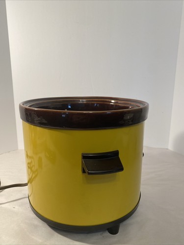 Vintage Sears & Roebuck & Co Crockery Cooker Crock Pot no Lid Tested See Photos - Picture 3 of 13