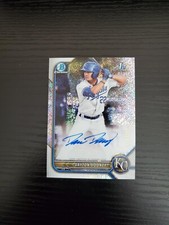 Dayton Dooney - 2022 Bowman Chrome 1st Bowman Autograph - SPECKLE AUTO /299