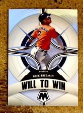 2022 Panini Mosaic Baseball Will To Win Alex Bregman WW-7 Houston Astros