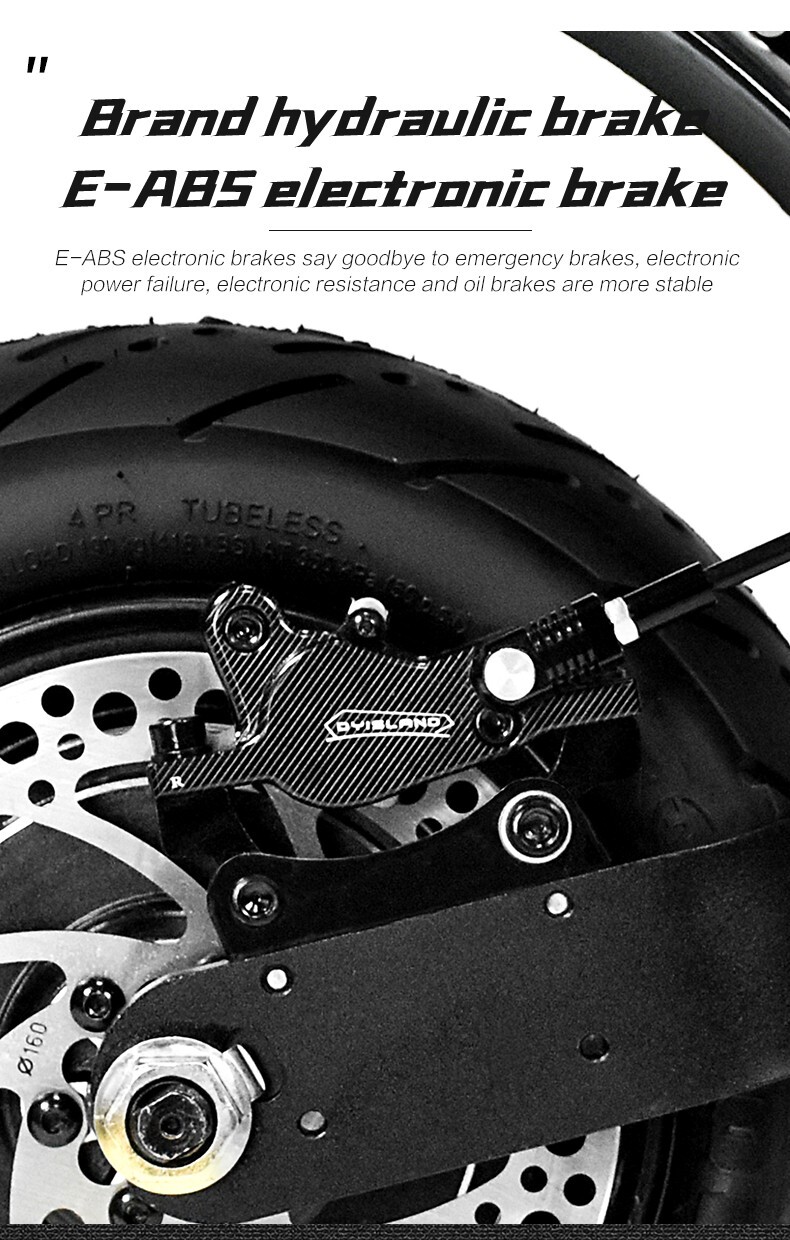 BOYUEDA S3-11 Electric Scooter 6000W 60V38Ah Adults E-Scooter 85KM/H Off-Road US