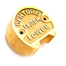 1 PC BRASS Dental Denture Lower Flask New Lab Professional Surgical Instruments