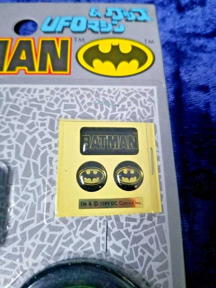 De colección Tomy 1989 DC Comics Batman OVNI, Llavero, Pegatinas #3~ Artefactos Cósmicos Foto 2 de 4