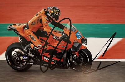REMY GARDNER HAND SIGNED 6X4 MOTOGP PHOTO PROOF KTM FACTORY