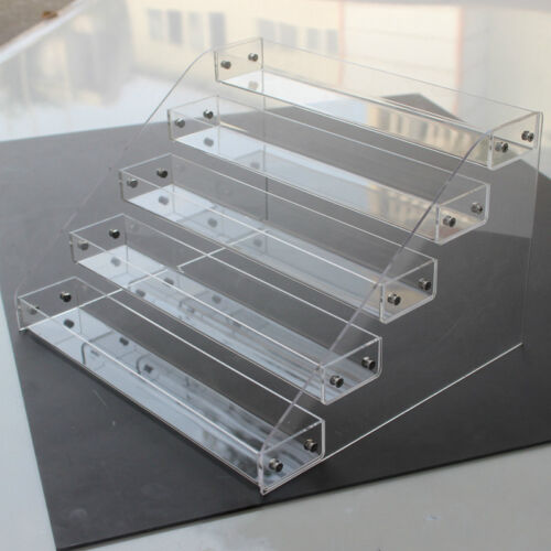 Clear Acrylic 2-6 Tier Display Shelf Showcase for Action Figure Bauble Cosmetics - Picture 5 of 5