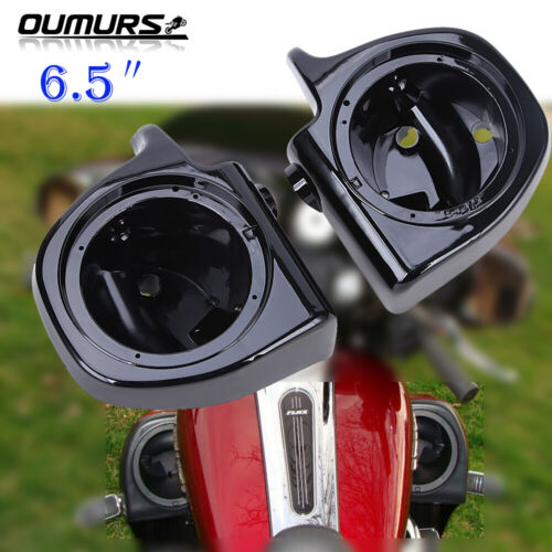 Vainas de altavoces de 6,5" carenado ventilado inferior para Harley Touring Ultra Classic 94-2013 - Imagen 3 de 19