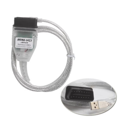 OBD2 Mini VCI Cable FT232RL V17 J2534 Fit for Toyota Car Diagnostics Cable