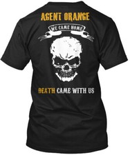 Agent Orange Vietnam Veterans T-Shirt Made in the USA Size S to 5XL