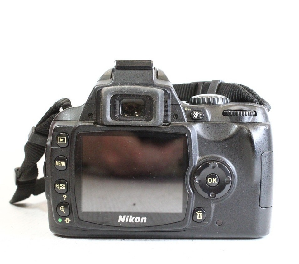 NIKON D40 DSLR Camera With Nikon DX 1855mm f/3.55.6G II Lens M13 eBay