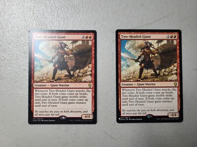 mtg two headed giant card Two-Headed Giant of Foriys MTG - Masters Edition IV #139 (English)