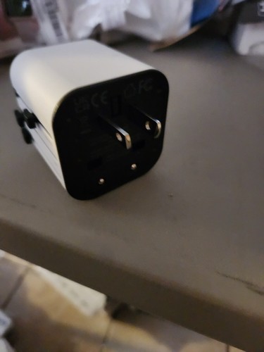 Fast Travel Adapter Worldwide Wall Charger Power Plug with 3 USB - Picture 11 of 20