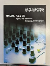 Ecler MAC 90i 70i 55i Mixer Audio Sales Brochure Pamphlet DJ 2000s