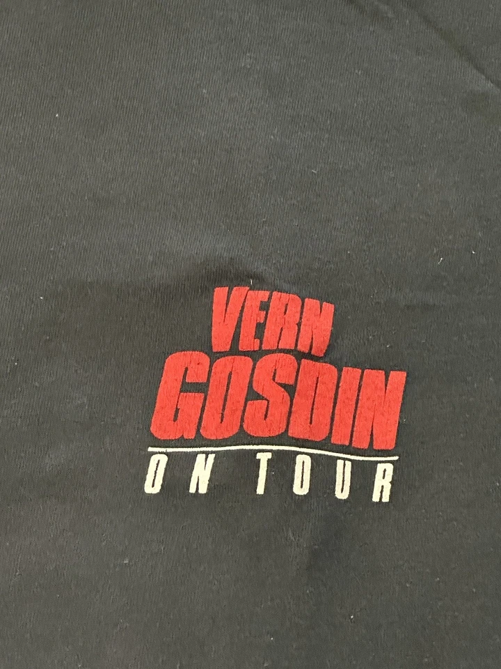 Camisa De Colección Vern Gosdin Who You Gonna Blame It On Now Gira Años 90 Puntada Única L Foto 2 de 4