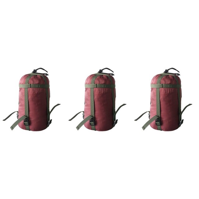 3x Schlafsackunterlage Outdoor-Schlafsack Nylontasche 3x Schlafsackunterlage Outdoor-Schlafsack Nylontasche