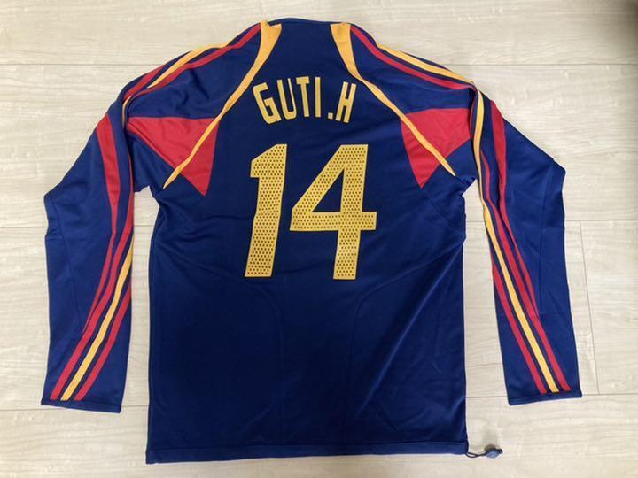 Guti Adidas Spain soccer Jersey Long Sleeve #14 Size 6 F/S Guti Adidas Spain soccer Jersey Long Sleeve #14 Size 6 F/S