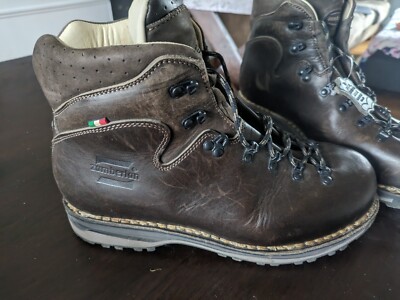 Zamberlan Latemar NW 1023 Waxed Dark Brown Hydrobloc Mens 9.5 Euro