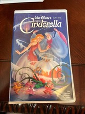 Walt Disney's Classic: Cinderella Black Diamond Edition(VHS Tape, 1988)