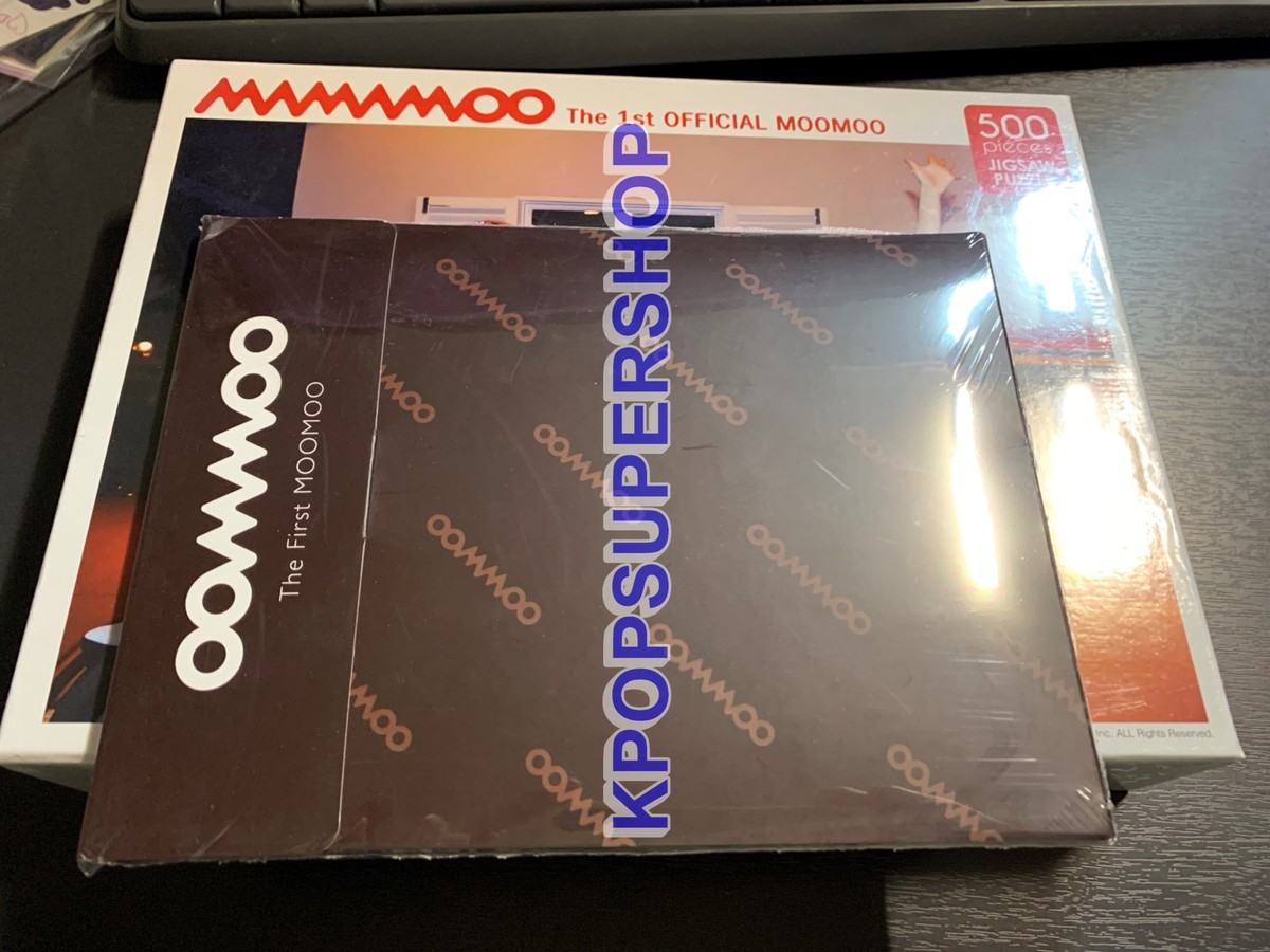 Mamamoo MOOMOO 1st Membership Kit Puzzle and Postcard Set Official