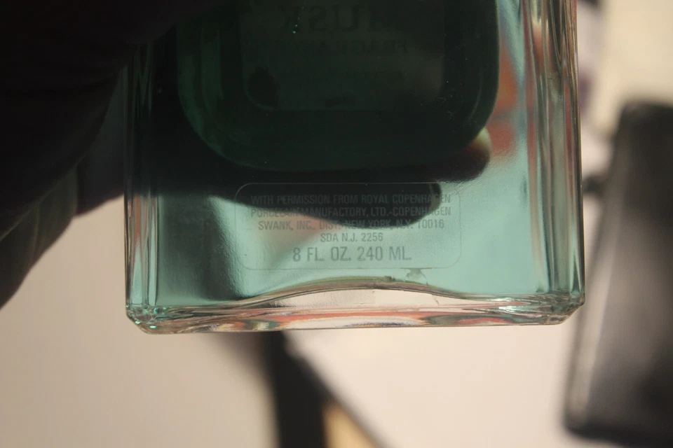 De colección PRE-Barcode Royal Copenhagen por SWANK 8 oz 240 ml Salpicaduras para después del afeitado COMPLETO + CAJA Foto 3 de 4