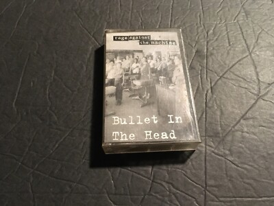 Rage Against the Machine Bullet in the Head Cassette