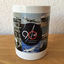 Kaffeetasse Mug 90 Ans Jahre AIR FRANCE Airline SEHR GUTER ZUSTAND - RAR