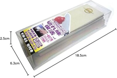 King Japanese Grit 1000/6000 Combination Grinding Stone KW-65 and King # 8000 Nagura Stone: Bundle - 2 items