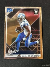 2021 Panini Donruss Optic - The Rookies #TR-17 Amon-Ra St. Brown (RC) Lions
