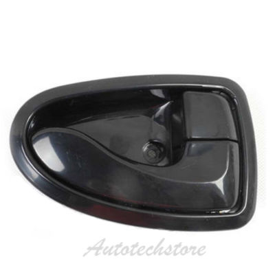 Gray Interior Door Handle Pair For 2000-2006 Hyundai Accent – Front & Rear, Left & Right Set
