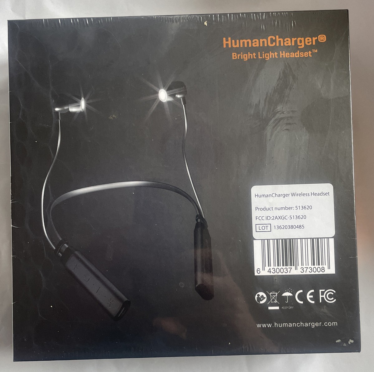 VALKEE HUMAN CHARGER SAD LIGHT THERAPY WIRELESS HEADPHONES