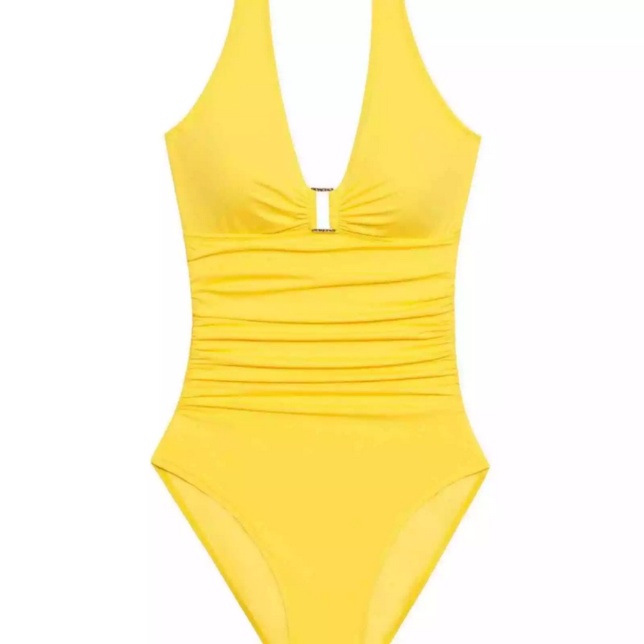 RALPH LAUREN☆リングディテールワンピース水着 Lauren Ralph Lauren Ring-Detail Over-The-Shoulder One Piece