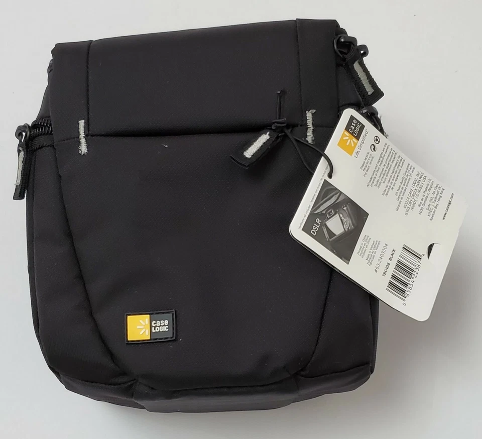 Case Logic Dobby Nylon DSLR Shoulder Bag Black TBC-409 - Image 3 of 4