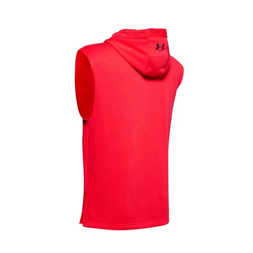 Under Armour Men’s Project Rock Terry Sleeveless Quick Dry Hoodie 1352693-608 - Picture 6 of 7